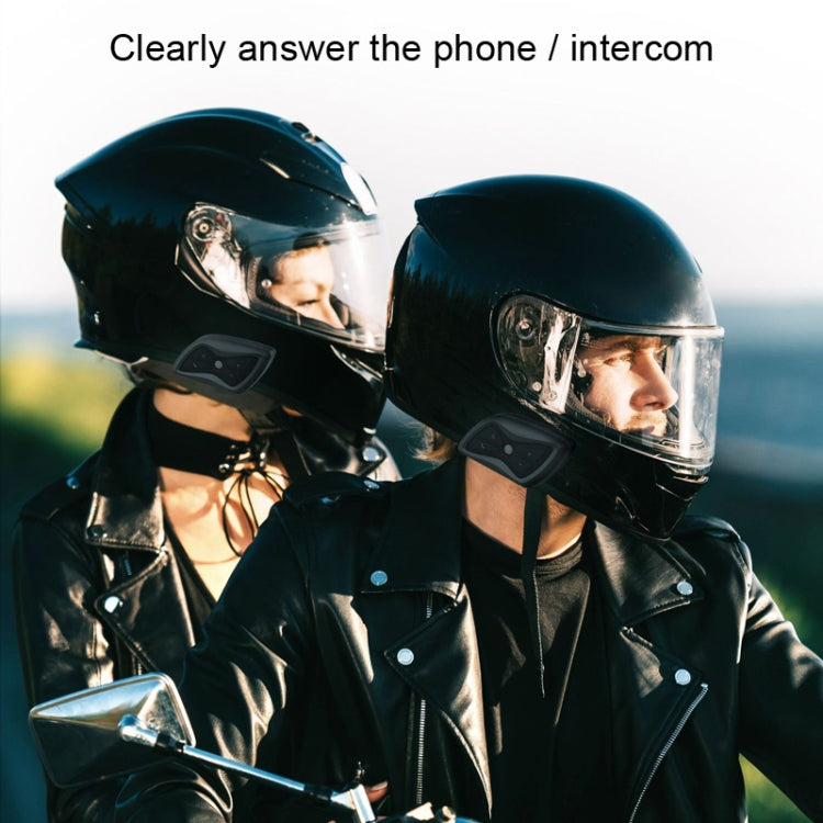 T6plus Motorcycle Helmets Smart Intercom And Bluetooth Headset - Consumer Electronics by buy2fix | Online Shopping UK | buy2fix