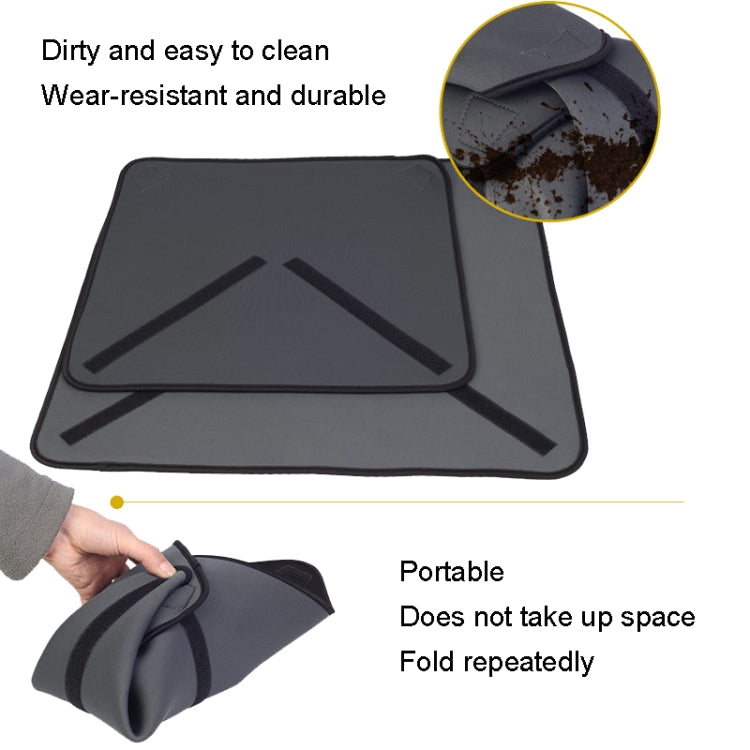 SLR Camera Bag Diving Material Lens Storage Bag, Size: 40x40cm(Black) - Lens Bag by buy2fix | Online Shopping UK | buy2fix