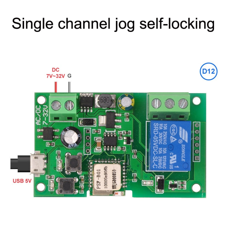 2pcs Sonoff Single Channel WiFi Wireless Remote Timing Smart Switch Relay Module Works, Model: 12V - Smart Switch by Sonoff | Online Shopping UK | buy2fix