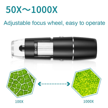 50X-1000X Wireless WIFI Connection LED Light Portable Digital Microscope, Specification: W05-Z11054 - Consumer Electronics by buy2fix | Online Shopping UK | buy2fix