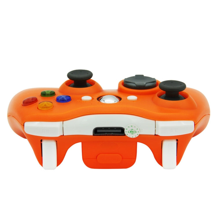 For Microsoft Xbox 360 / PC XB13 Dual Vibration Wireless 2.4G Gamepad With Receiver(Orange) - Gamepad by buy2fix | Online Shopping UK | buy2fix