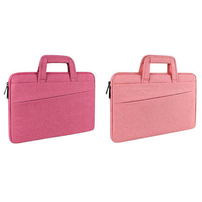 ST03 Waterproof Laptop Storage Bag Briefcase Multi-compartment Laptop Sleeve, Size: 13.3 inches(Pink) - 13.3 inch by buy2fix | Online Shopping UK | buy2fix