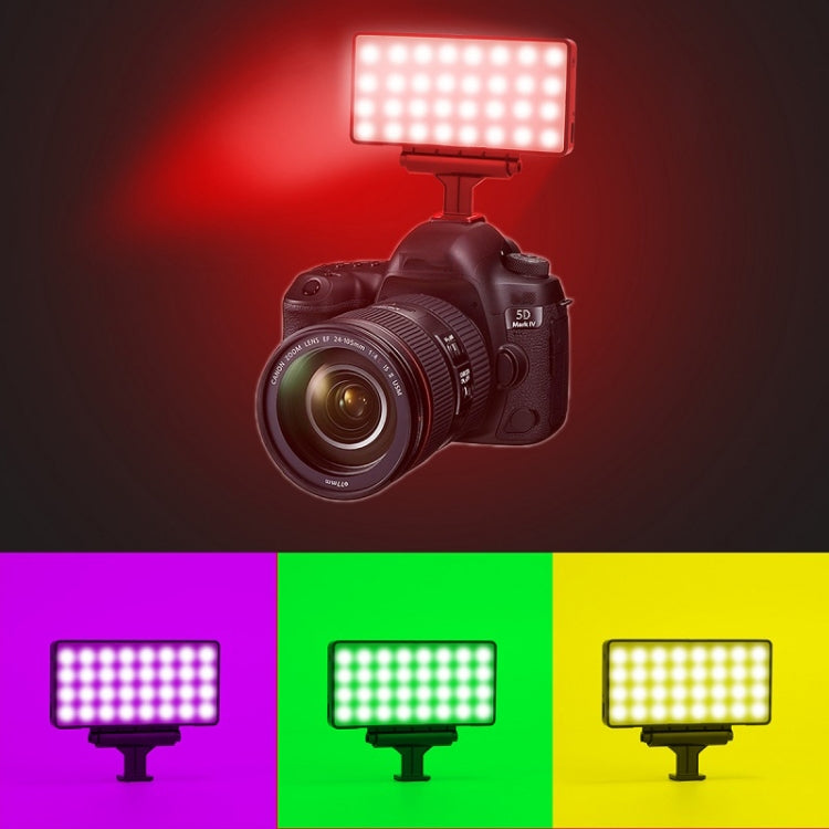 Outdoor Live Photography Multi-angle Brightness Adjustment Mobile Phone Fill Light, Specification: RGB Color - Consumer Electronics by buy2fix | Online Shopping UK | buy2fix