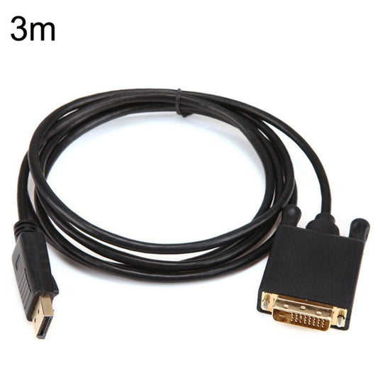 DP31 3m 1080P DP to DVI HD Adapter Cable Gold-plated Plug -  by buy2fix | Online Shopping UK | buy2fix