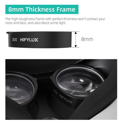For Oculus Quest 2 Hifylux Q2-QF11 1pair Myopia Lens Frame Aspheric Resin VR Glasses Accessories(400 Degrees) - Consumer Electronics by Hifylux | Online Shopping UK | buy2fix