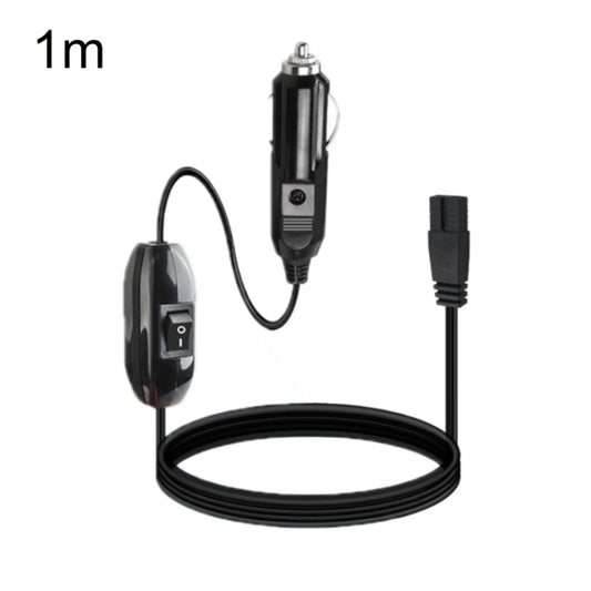 12V/24V Car Refrigerator Cable B Suffix Cigarette Lighter Plug Power Cord, Length: 1m With Switch -  by buy2fix | Online Shopping UK | buy2fix