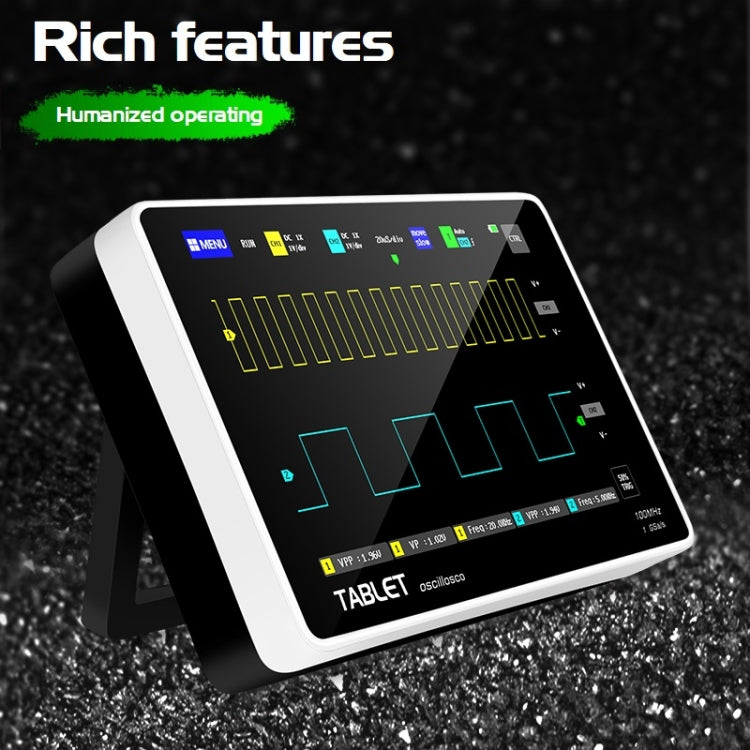 FNIRSI 1013D 1GS Sampling Dual Channel 100M Bandwidth Digital Oscilloscope, US Plug(English) -  by FNIRSI | Online Shopping UK | buy2fix