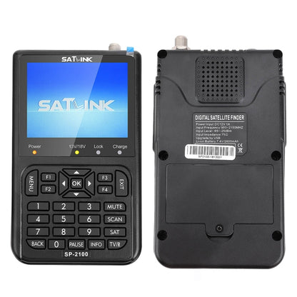 SATLINK SP-2100 HD Finder Meter Handheld Satellite Meter(AU Plug) - Satellite Finder by SATLINK | Online Shopping UK | buy2fix