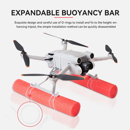 For DJI Mini 3 Pro RCSTQ Increase Tripod Landing Skid Float Kit Landing Gear +Buoyancy Rod Set - Holder Series by RCSTQ | Online Shopping UK | buy2fix