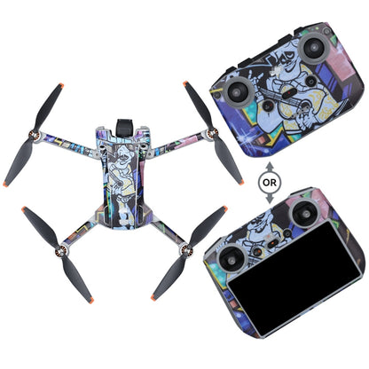 For DJI Mini 3 Pro Remote Control Body Sticker ,Spec: RC With Screen(Guitar Singer) - Other by RCSTQ | Online Shopping UK | buy2fix