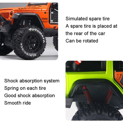 1:24 Simulation Alloy SUV Model Sound and Light Toys for Children(Orange) - Model Toys by buy2fix | Online Shopping UK | buy2fix