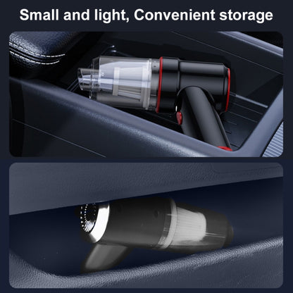 SUITU  ST-6638 Car Wireless Vacuum Cleaner Suction and Blower Integrated With Light ,Spec: Top Version Type-C - Vacuum Cleaner by SUITU | Online Shopping UK | buy2fix