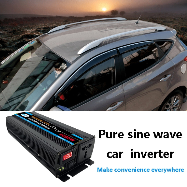 12000W 60V to 220V High Power Car Pure Sine Wave Inverter Power Converter - Pure Sine Wave by buy2fix | Online Shopping UK | buy2fix