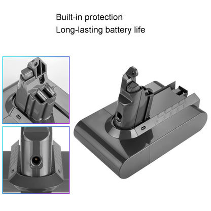 For Dyson V6 Series Handheld Vacuum Cleaner Battery Sweeper Spare Battery, Capacity: 2.6Ah - Dyson Accessories by buy2fix | Online Shopping UK | buy2fix