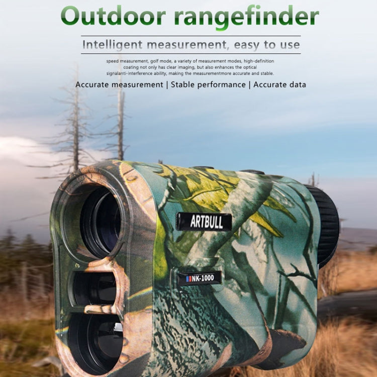 ARTBULL NK-1000 Camouflage Golf Rangefinder Rechargeable Telescope - Laser Rangefinder by ARTBULL | Online Shopping UK | buy2fix