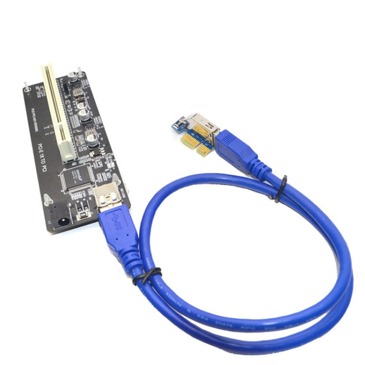 PCI-E 1X To Single PCI Riser Card Extend Adapter Add Expansion Card For PC Computer - Add-on Cards by buy2fix | Online Shopping UK | buy2fix