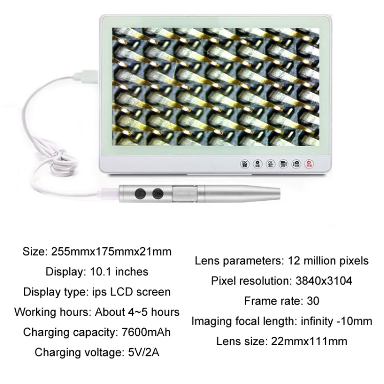 5 Million Digital Electron Microscope Magnifying Dermatoscope, Specification: B008+Z04 Universal Bracket - Digital Microscope by buy2fix | Online Shopping UK | buy2fix
