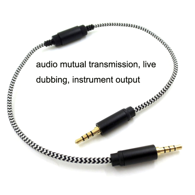 Mobile Phone 3.5mm Sound Card Cable Live Call Version Audio Wire Two-way Inter-recorder Internal Recording Cable - Microphone Audio Cable & Connector by buy2fix | Online Shopping UK | buy2fix