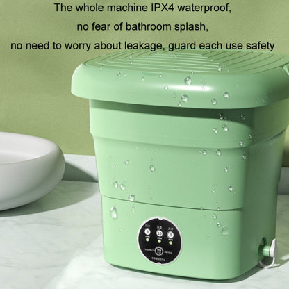 4.5L Mini Portable Folding Household Washing Machine Underwear Washer, Color: Lake Blue(EU Plug) - Washing Machines & Accessories by buy2fix | Online Shopping UK | buy2fix