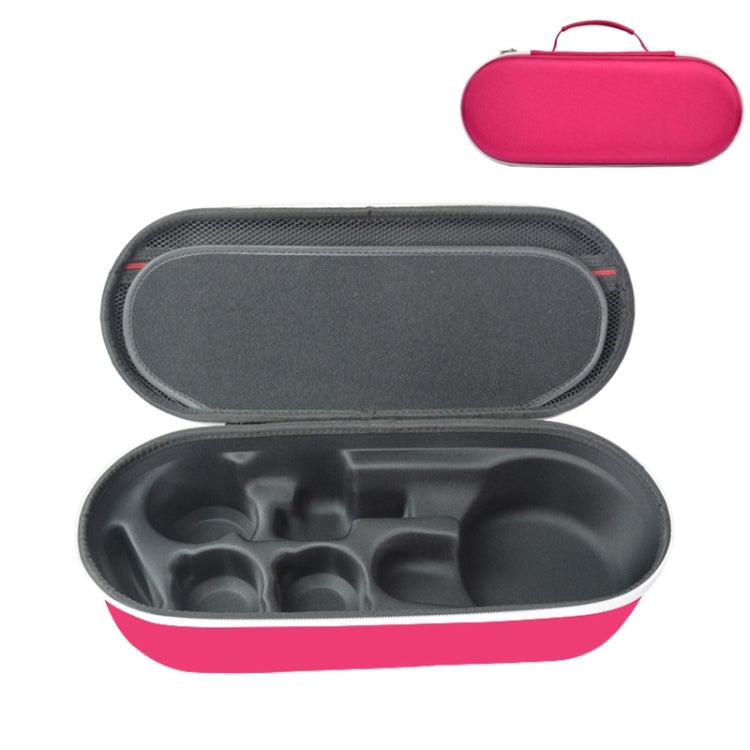 For Dyson HD03/HD08/HD15 Hair Dryer Storage Box EVA Hard Shell Bag(Rose Red) - Hair Dryers & Accessories by buy2fix | Online Shopping UK | buy2fix