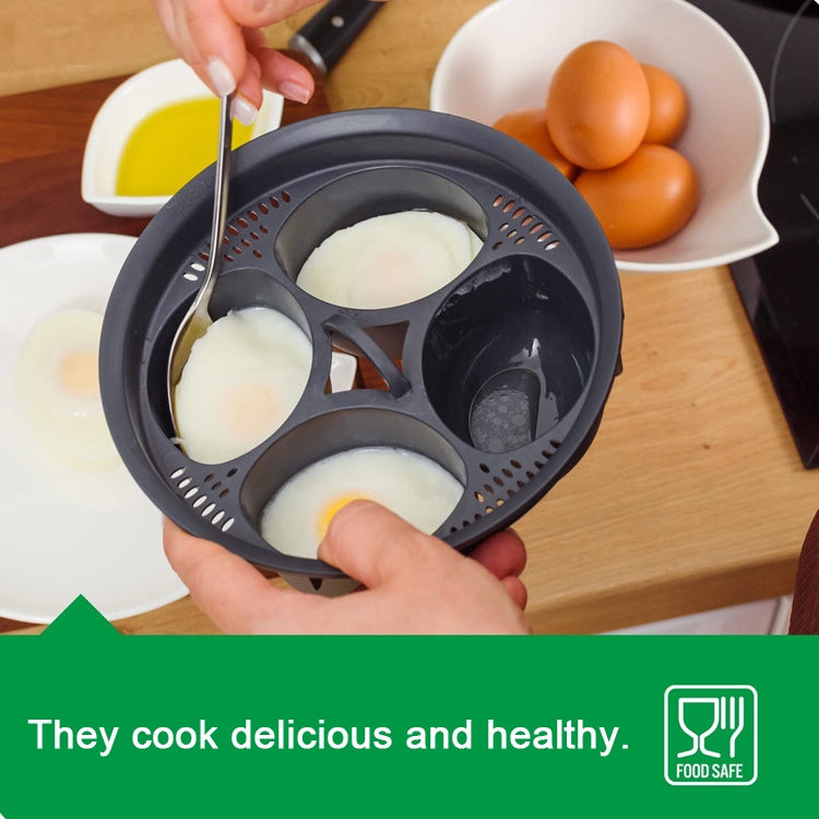 4 -in-1 Egg Cooker For Thermomix TM5 TM6 Multifunction Pot Steamer Tray - Kitchen Machine Accessories by buy2fix | Online Shopping UK | buy2fix