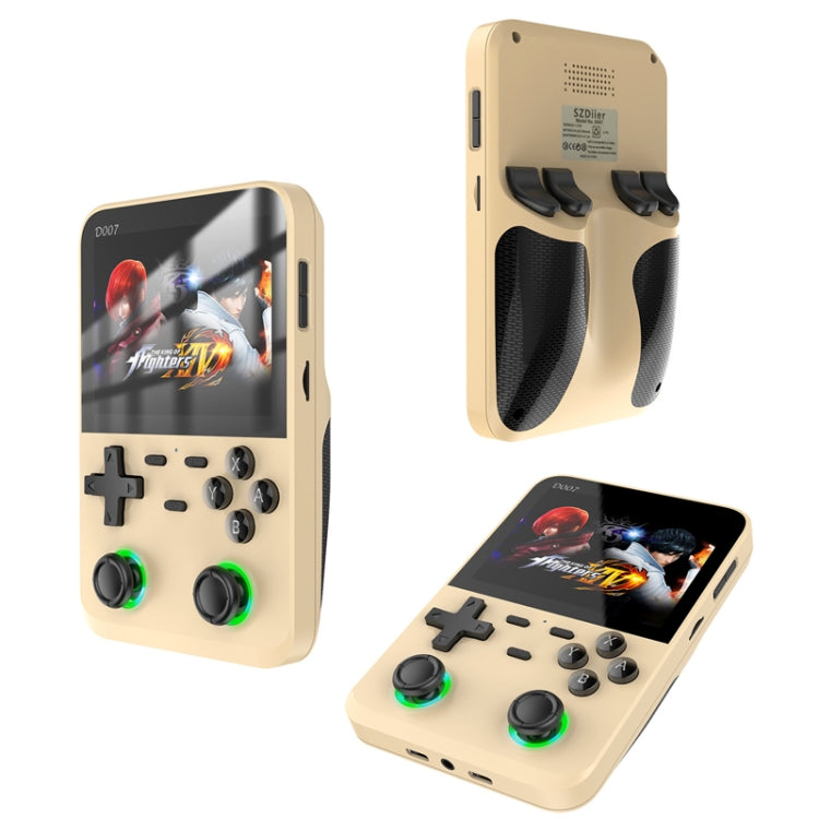 D007 Plus 3.5 Inch IPS Screen Handheld Game Consoles 10000+ Gaming Retro Devices(Silver) - Pocket Console by buy2fix | Online Shopping UK | buy2fix