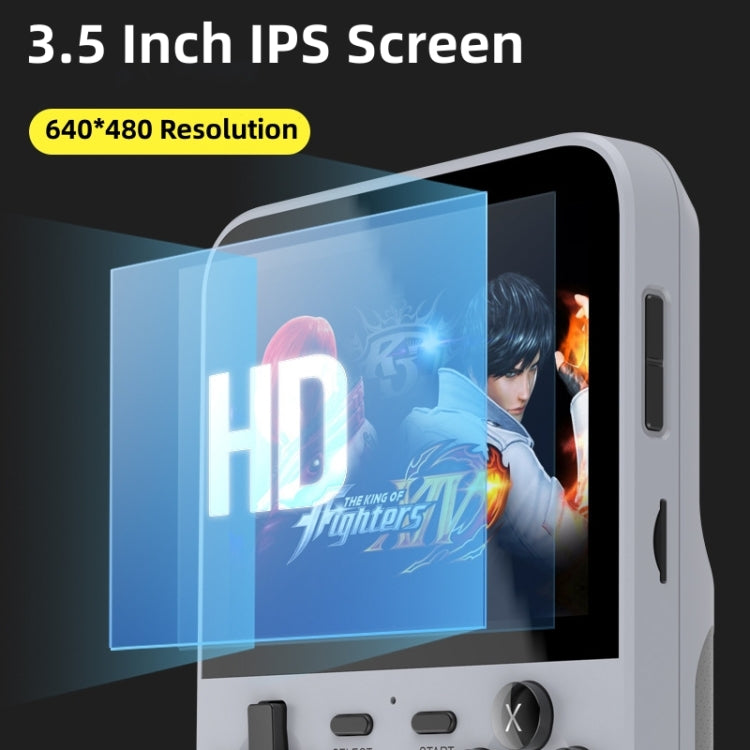 D007 Plus 3.5 Inch IPS Screen Handheld Game Consoles 10000+ Gaming Retro Devices(Silver) - Pocket Console by buy2fix | Online Shopping UK | buy2fix