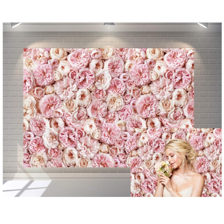 2.1 X 1.5m Festive Photography Backdrop 3D Wedding Flower Wall Hanging Cloth, Style: C-1889 - Valentines Day by buy2fix | Online Shopping UK | buy2fix