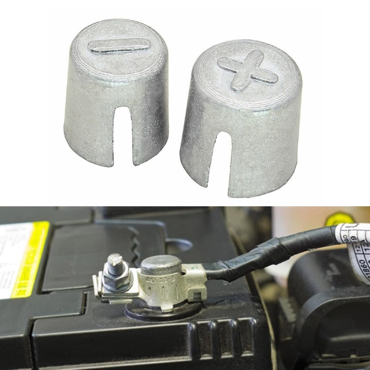 Lead Alloy Battery Small to Large Terminal Battery Conversion Connector - Booster Cable & Clip by buy2fix | Online Shopping UK | buy2fix