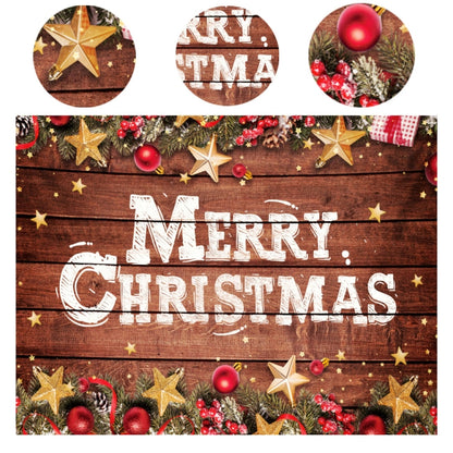 150 x 200cm Peach Skin Christmas Photography Background Cloth Party Room Decoration, Style: 1 - Cartoon by buy2fix | Online Shopping UK | buy2fix