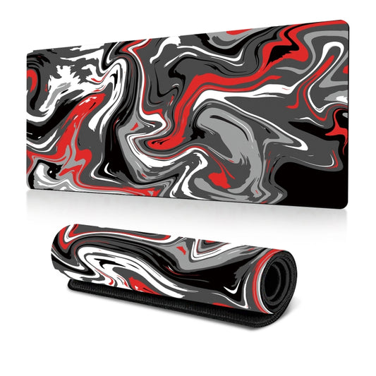 Large Abstract Mouse Pad Gamer Office Computer Desk Mat, Size: 300 x 600 x 2mm(Abstract Fluid 1) - Mouse Pads by buy2fix | Online Shopping UK | buy2fix