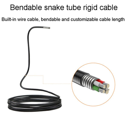 Teslong NTS300 5 Inch HD Large Screen Industrial Inspection Borescope Auto Repair Tools, Specification: 7.6mm-1M -  by Teslong | Online Shopping UK | buy2fix