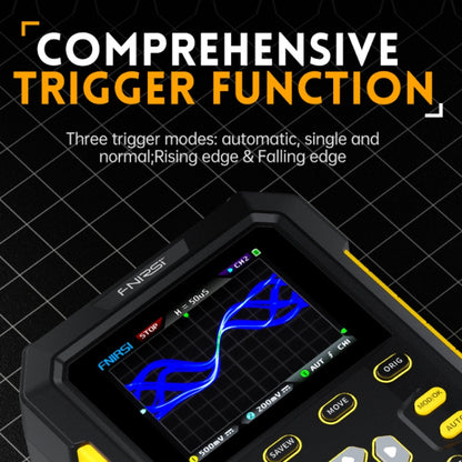 FNIRSI 2 In 1 Small Handheld Fluorescence Digital Dual-Channel Oscilloscope, US Plug(Blue) - Other Tester Tool by FNIRSI | Online Shopping UK | buy2fix