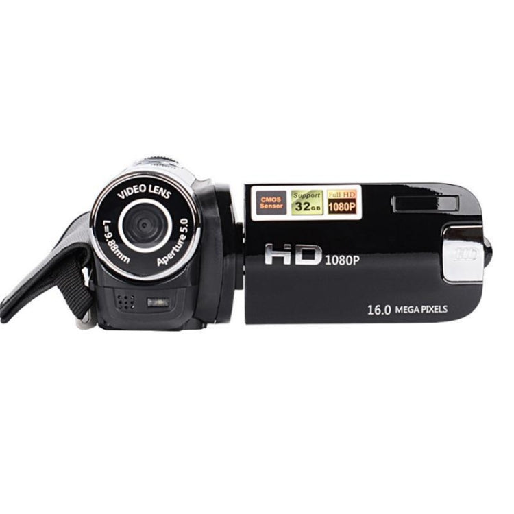 16X Digital Zoom HD 16 Million Pixel Home Travel DV Camera, US Plug(Black) - Consumer Electronics by buy2fix | Online Shopping UK | buy2fix