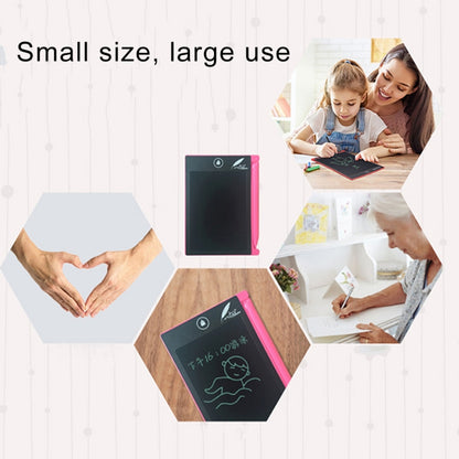 CHUYI 4.4 inch LCD Writing Tablet Portable Electronic Writing Drawing Board Doodle Pads with Stylus for Home School Office(Pink) - Consumer Electronics by buy2fix | Online Shopping UK | buy2fix