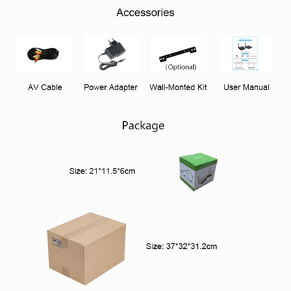 Measy AV530-2 5.8GHz Wireless Audio / Video Transmitter + 2 Receiver, Transmission Distance: 300m, US Plug - Set Top Box & Accessories by Measy | Online Shopping UK | buy2fix