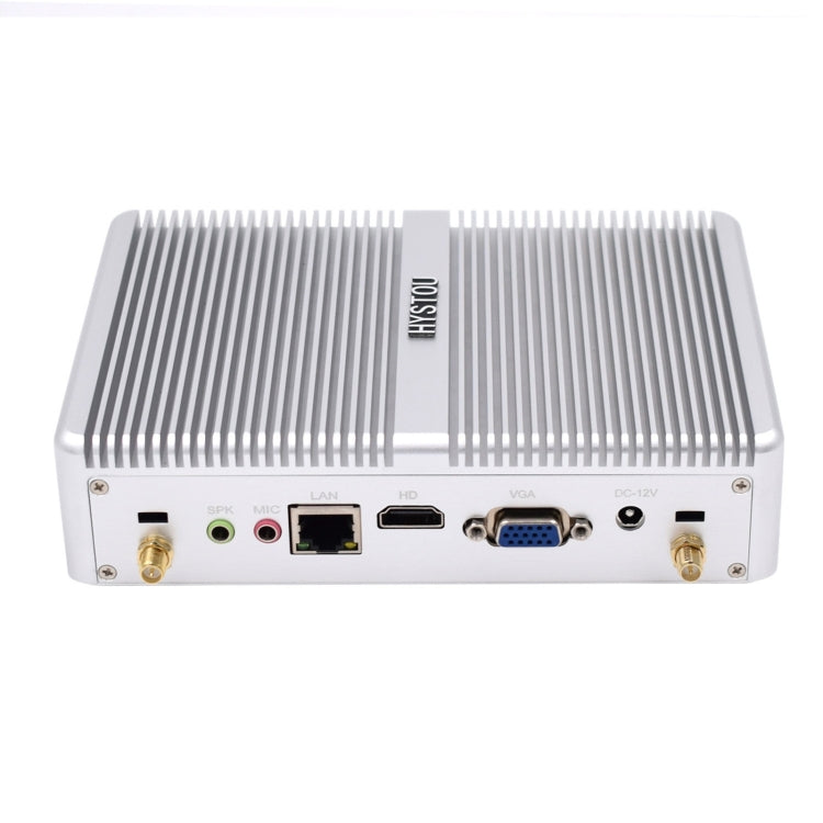 HYSTOU H2 Windows / Linux System Mini PC, Intel Core I3-7167U Dual Core Four Threads up to 2.80GHz, Support mSATA 3.0, 8GB RAM DDR4 + 256GB SSD (White) - Windows Mini PCs by HYSTOU | Online Shopping UK | buy2fix