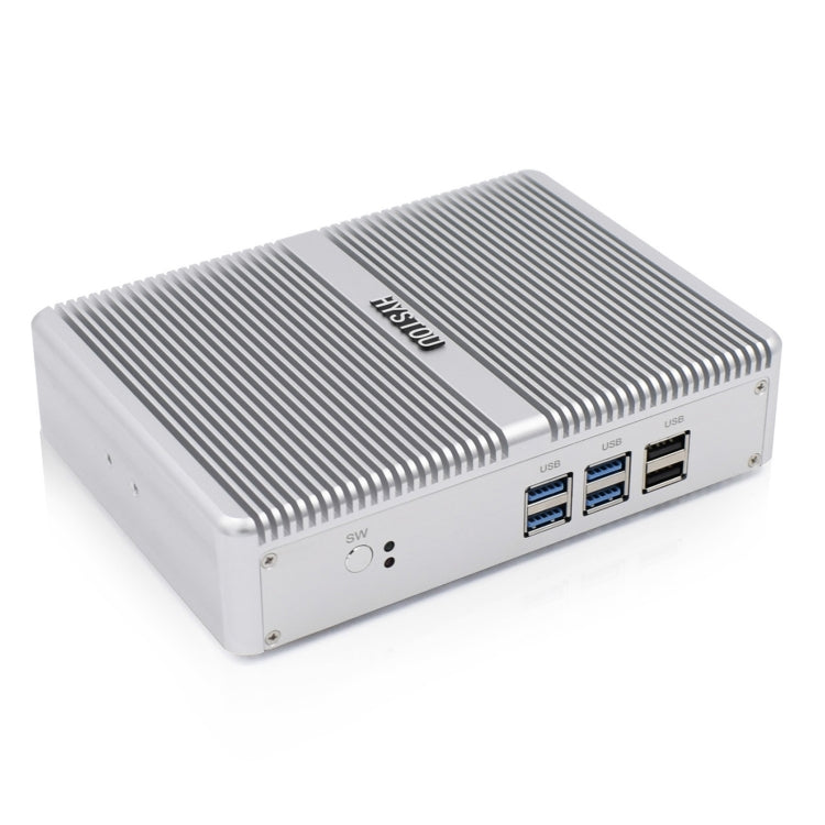 HYSTOU H2 Windows / Linux System Mini PC, Intel Core I3-7167U Dual Core Four Threads up to 2.80GHz, Support mSATA 3.0, 16GB RAM DDR4 + 256GB SSD 500GB HDD (White) - Windows Mini PCs by HYSTOU | Online Shopping UK | buy2fix