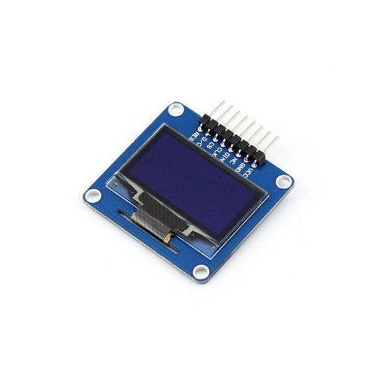 Waveshare 1.3 inch 128*64 OLED(A), SPI/I2C interfaces, Curved Horizontal Pinheader - Modules Expansions Accessories by Waveshare | Online Shopping UK | buy2fix