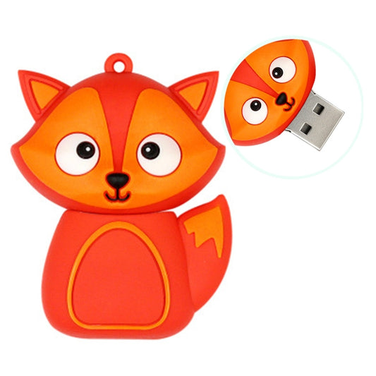 MicroDrive 4GB USB 2.0 Creative Cute Fox U Disk - Computer & Networking by MicroDrive | Online Shopping UK | buy2fix