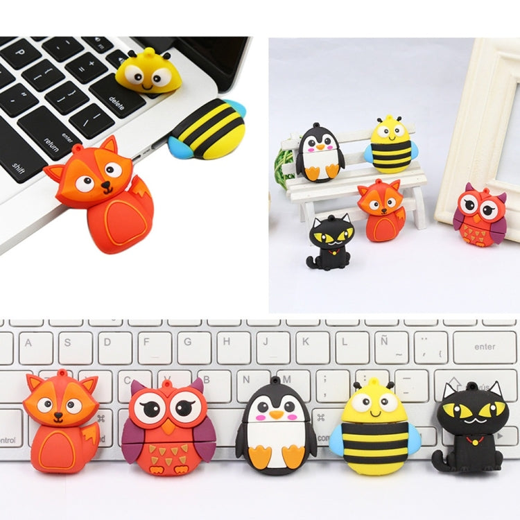 MicroDrive 64GB USB 2.0 Creative Cute Bee U Disk - Computer & Networking by MicroDrive | Online Shopping UK | buy2fix