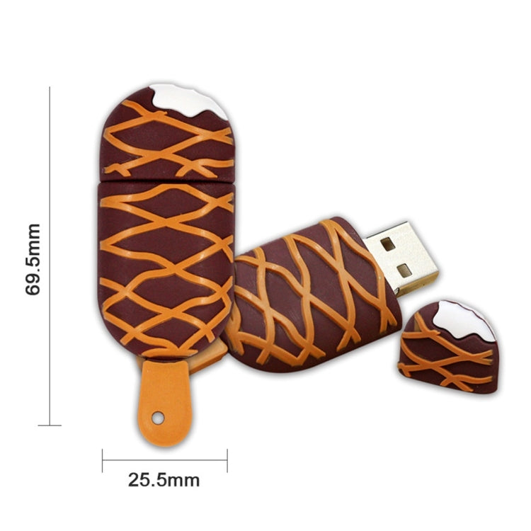 MicroDrive M2 4GB USB 2.0 Creative Ice Cream U Disk - USB Flash Drives by MicroDrive | Online Shopping UK | buy2fix