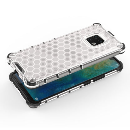 Shockproof Honeycomb PC + TPU Case for Huawei Mate 20 Pro (Transparent) - Mobile Accessories by buy2fix | Online Shopping UK | buy2fix